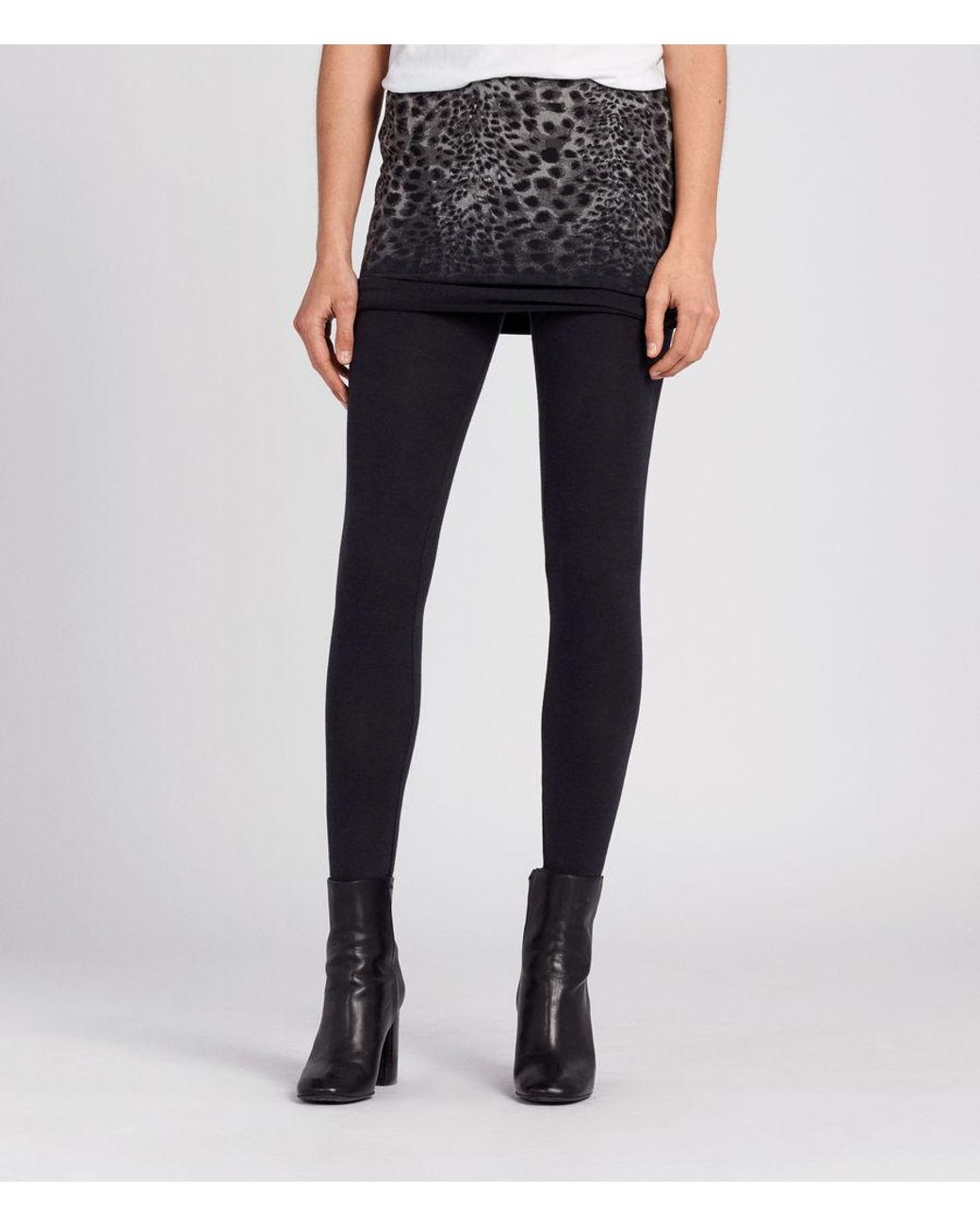 AllSaints Cotton Leor Raffi Leggings in 