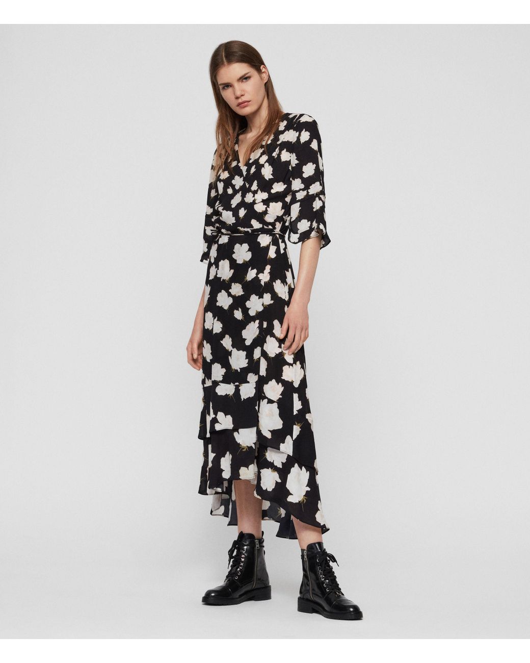 all saints caro dress