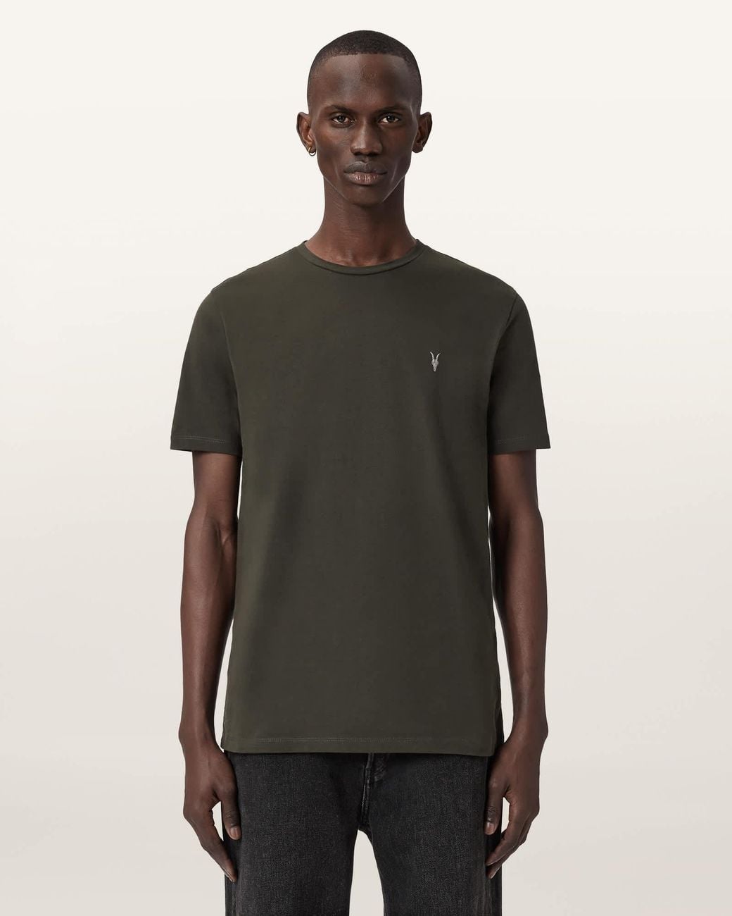 AllSaints Black Brace Brushed Cotton T-Shirts 3 Pack for men