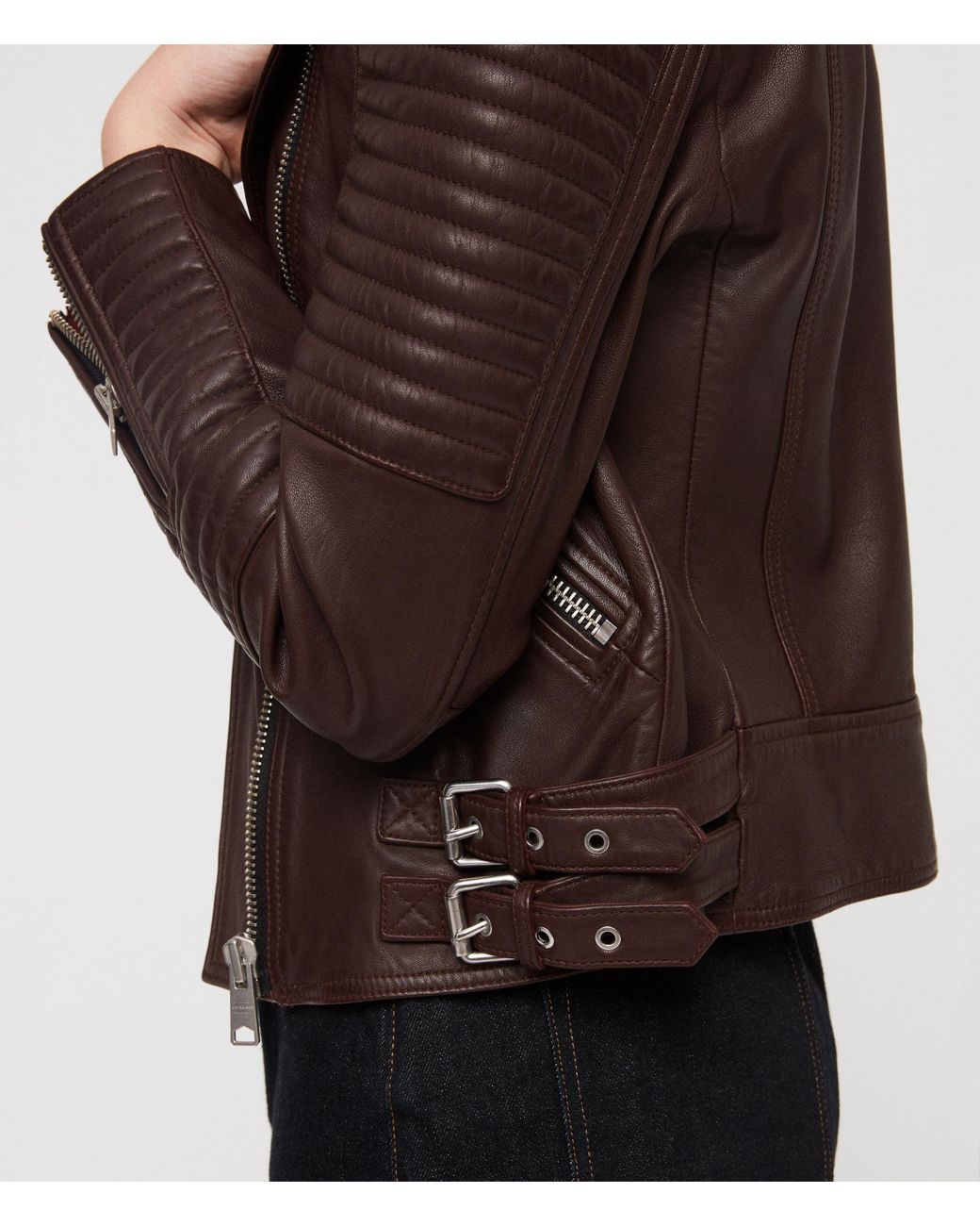 allsaints estella biker