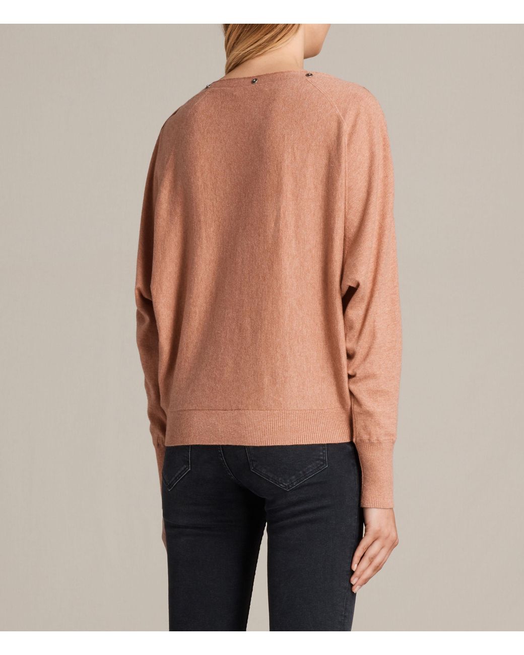 AllSaints Elle Sweater in Pink Lyst
