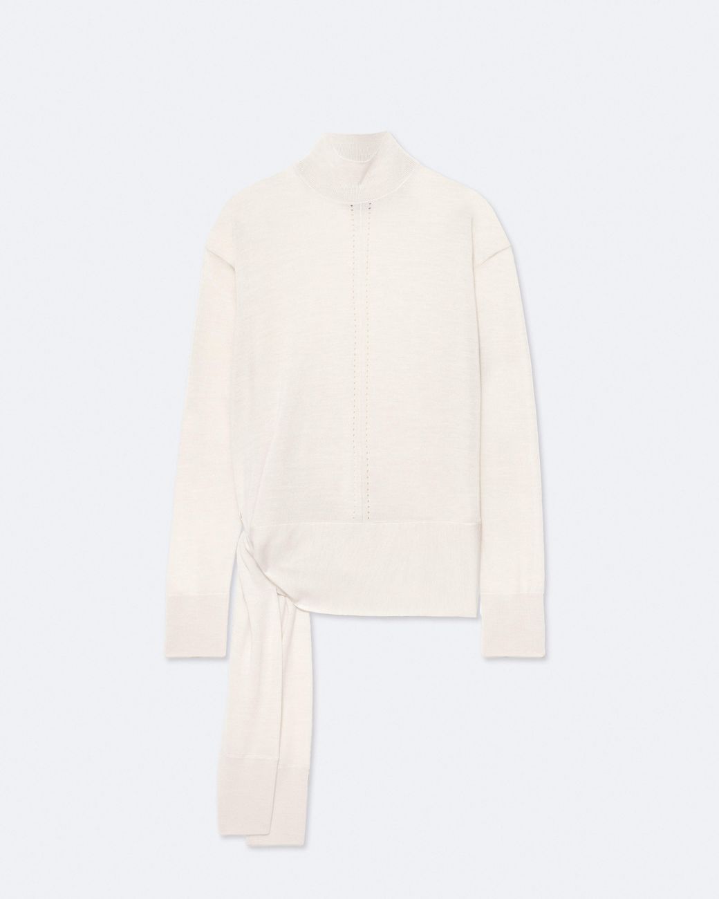 AllSaints White Tilley Relaxed-Fit Merino Wool Sweater