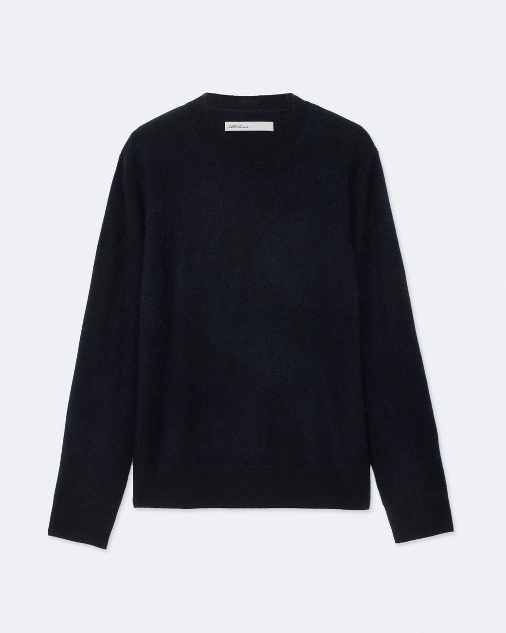 AllSaints Blue Wulf Merino Wool Sweater for men