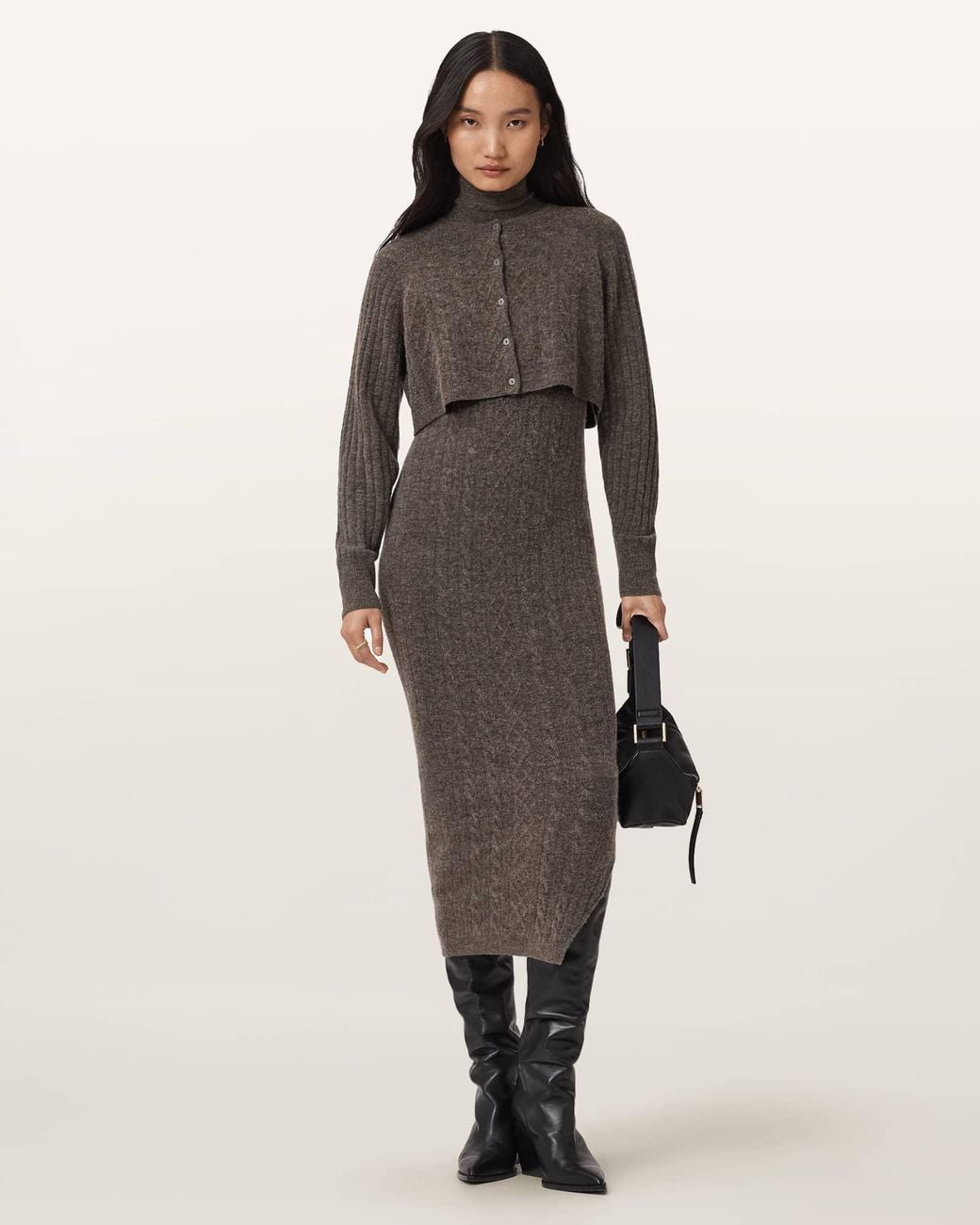 AllSaints Multicolor Sabine 2-In-1 Maxi Dress