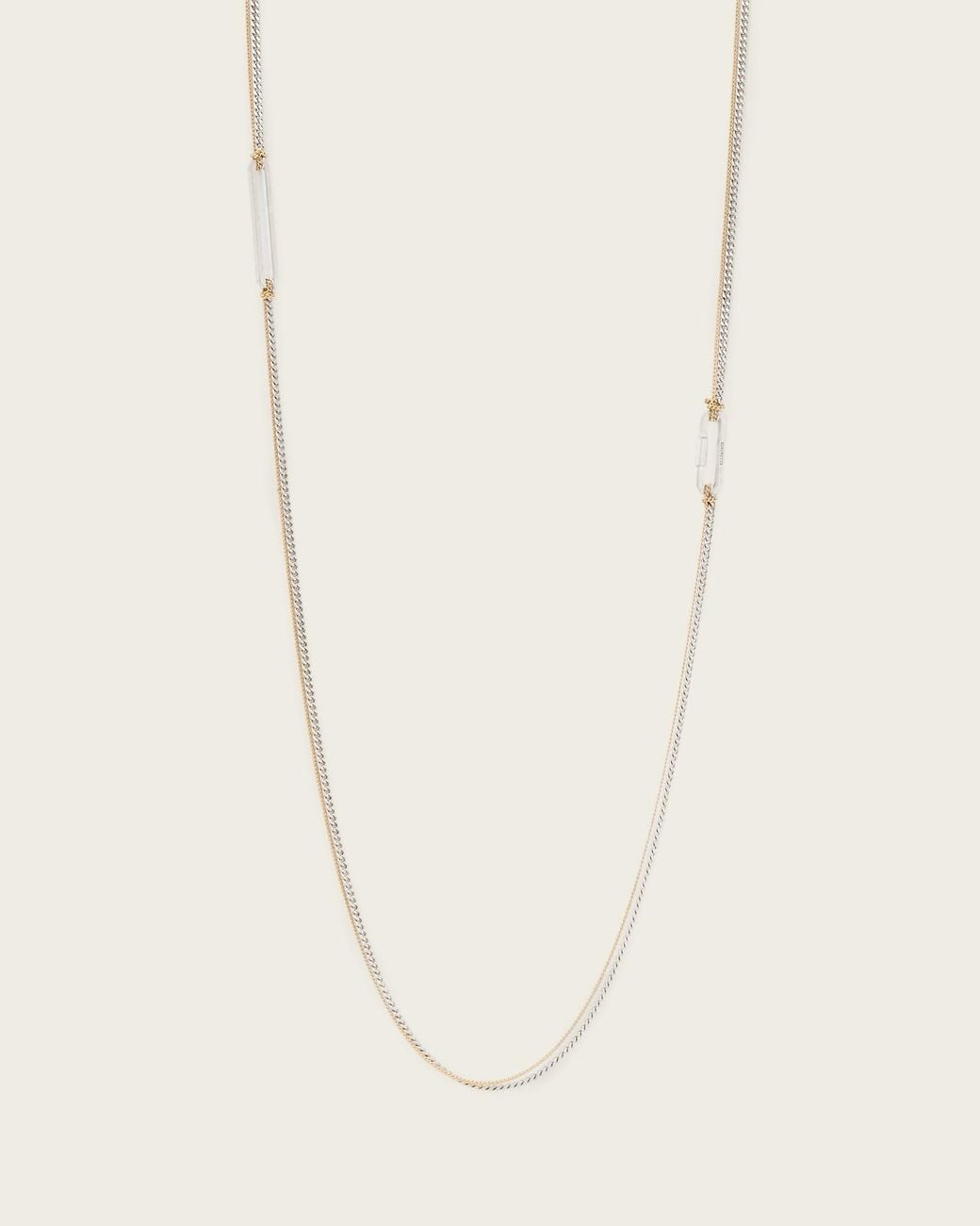 AllSaints Natural April Wrap Necklace