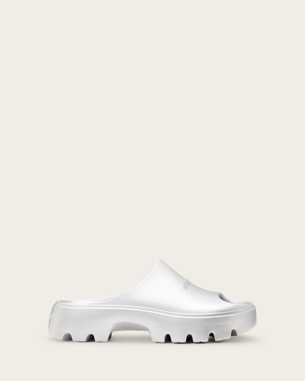 AllSaints Natural Eclipse Flatform Logo Sliders