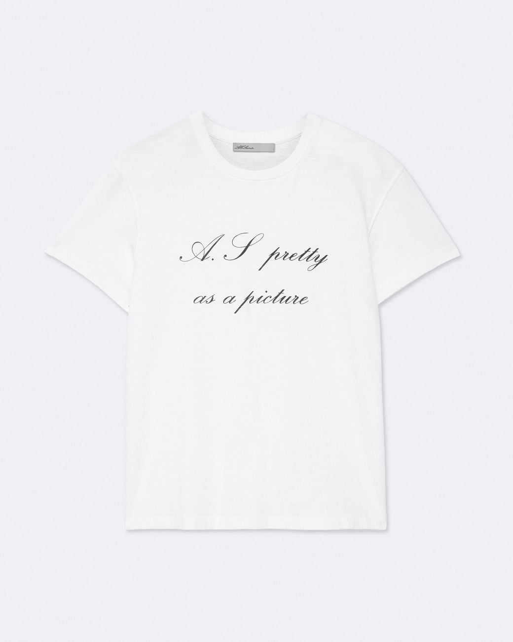 AllSaints White Motto Addi Regular-Fit T-Shirt