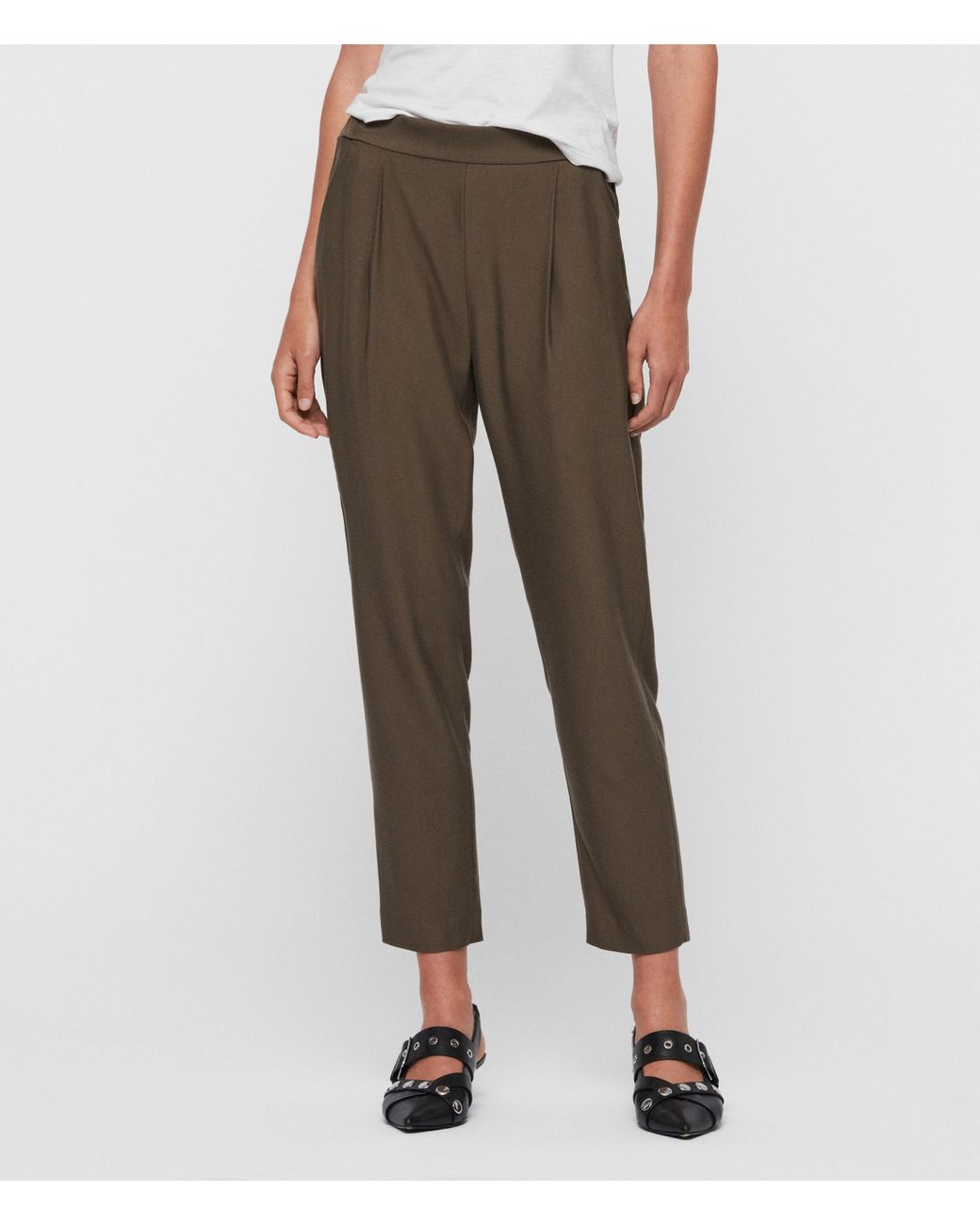 AllSaints Synthetic Aleida Tapered Low 