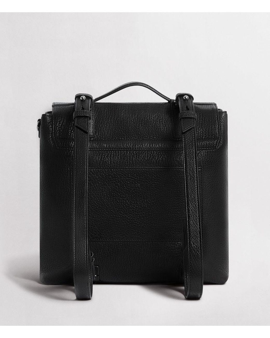 AllSaints Vincent Leather Backpack - in Black | Lyst