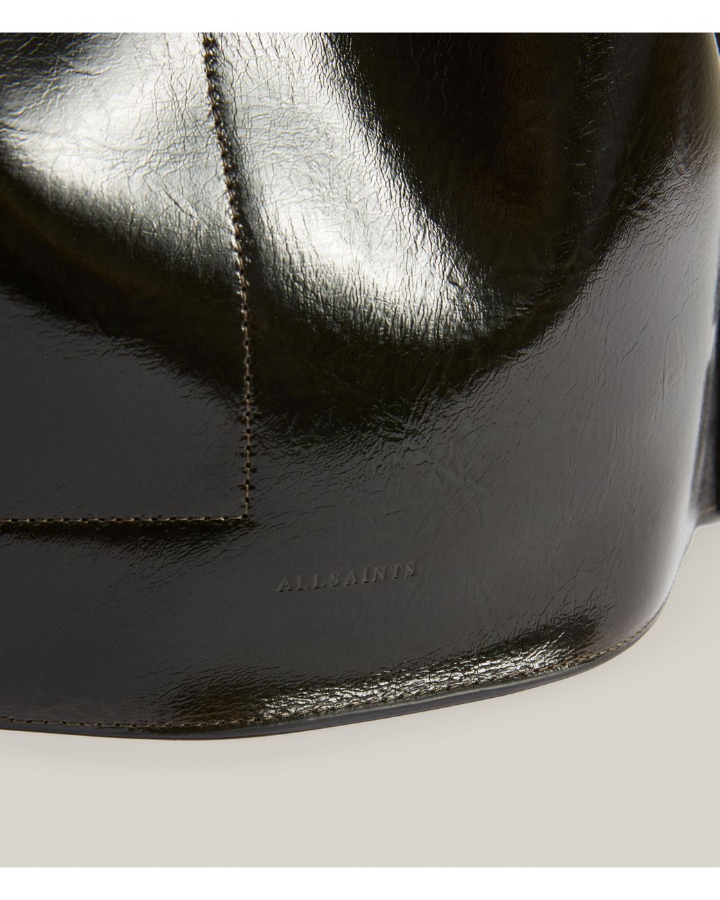 AllSaints Alpha Leather Backpack in Black | Lyst display picture 3