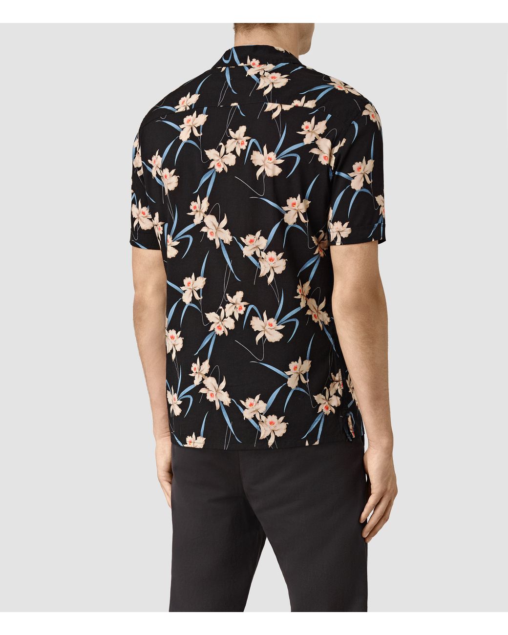 AllSaints Cotton Aaru Short Sleeve 