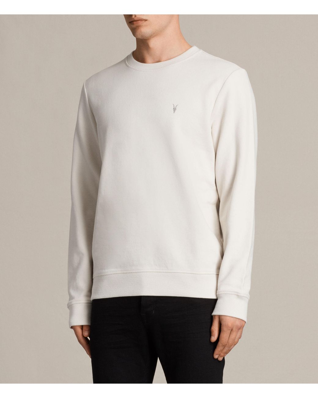 AllSaints Cotton Raven Crew Neck 