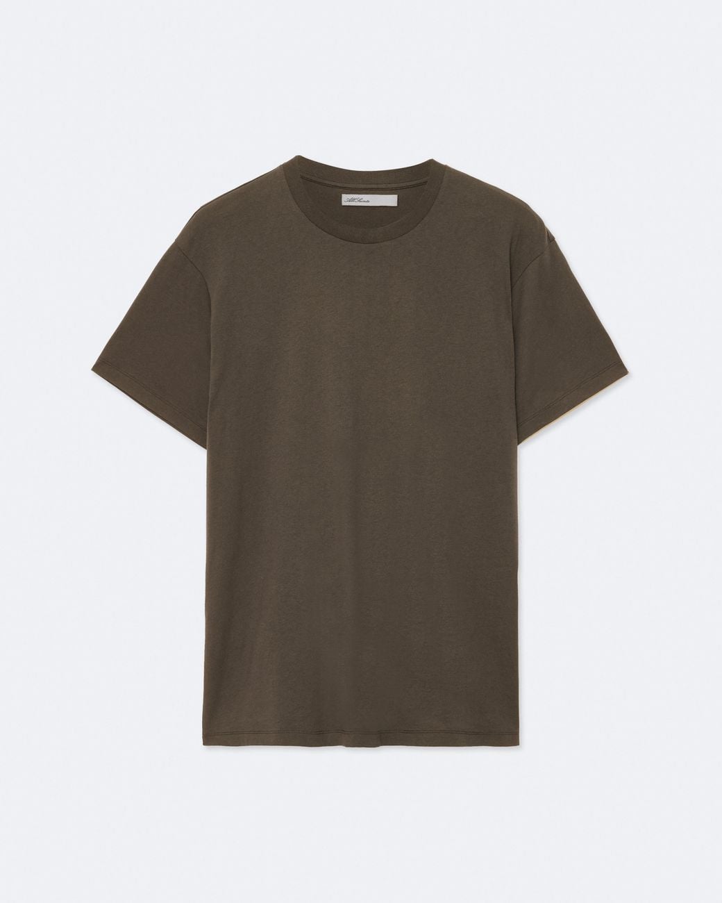 AllSaints Green Hale Band-Fit Regular T-Shirt for men