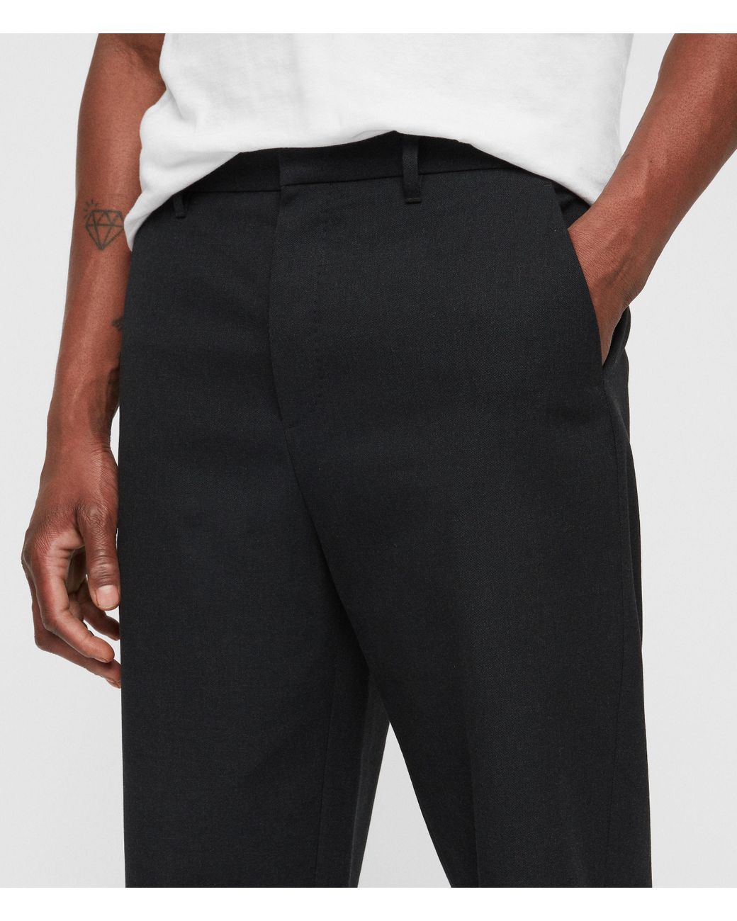 AllSaints Miro Cropped Wide-leg 