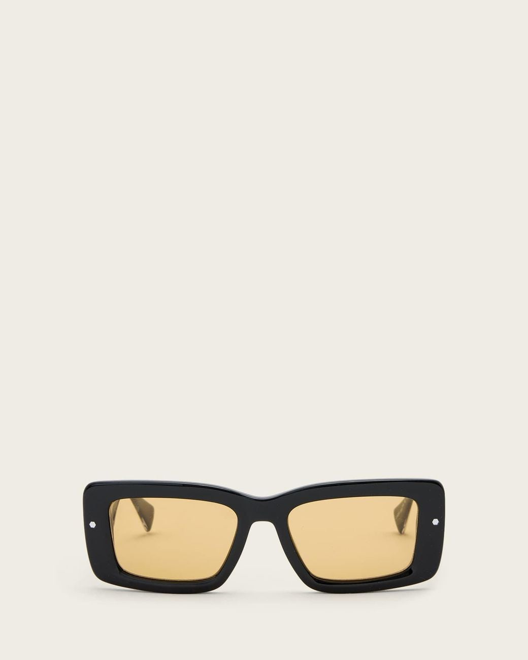 AllSaints Natural Cordie Rectangular Shaped Sunglasses