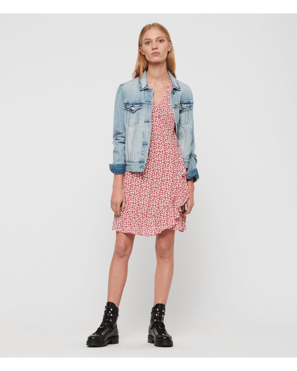 all saints krystal splash dress