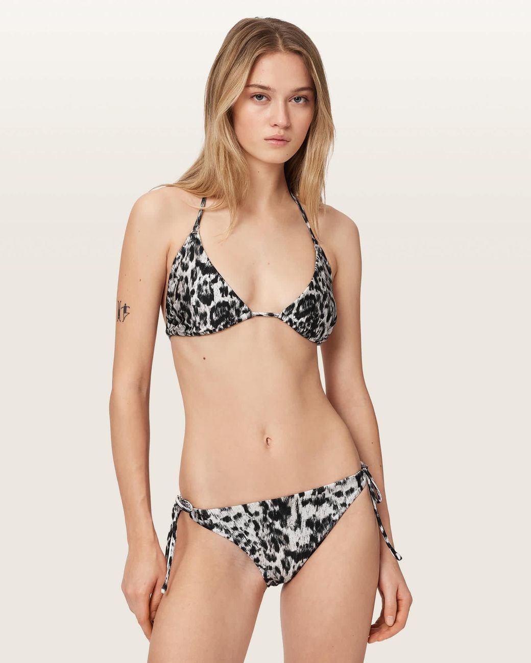 AllSaints Natural Saph Triangle Bikini Bottoms