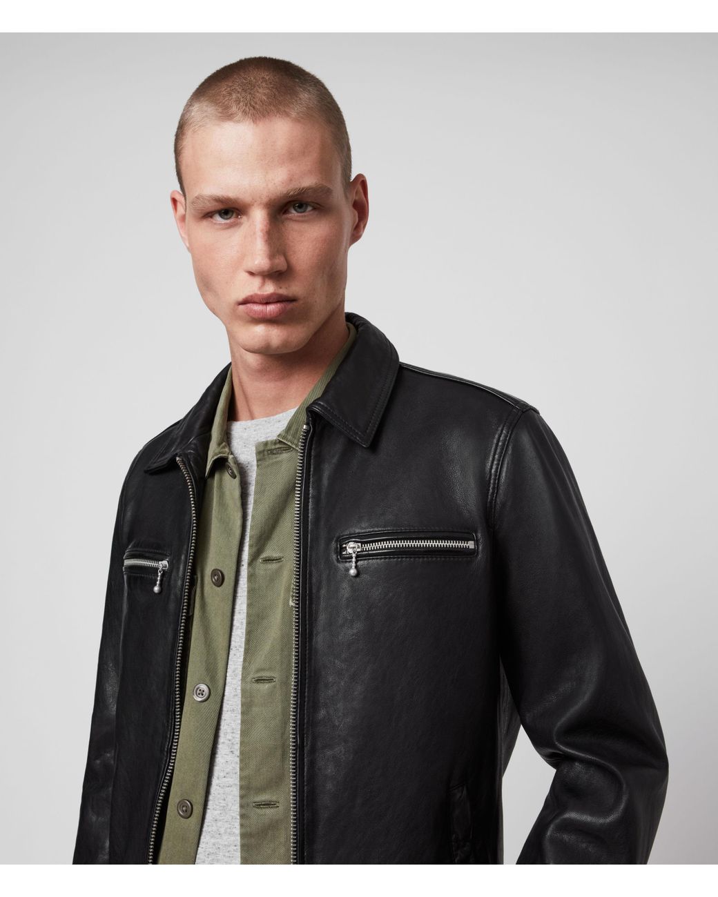 all saints maya leather jacket