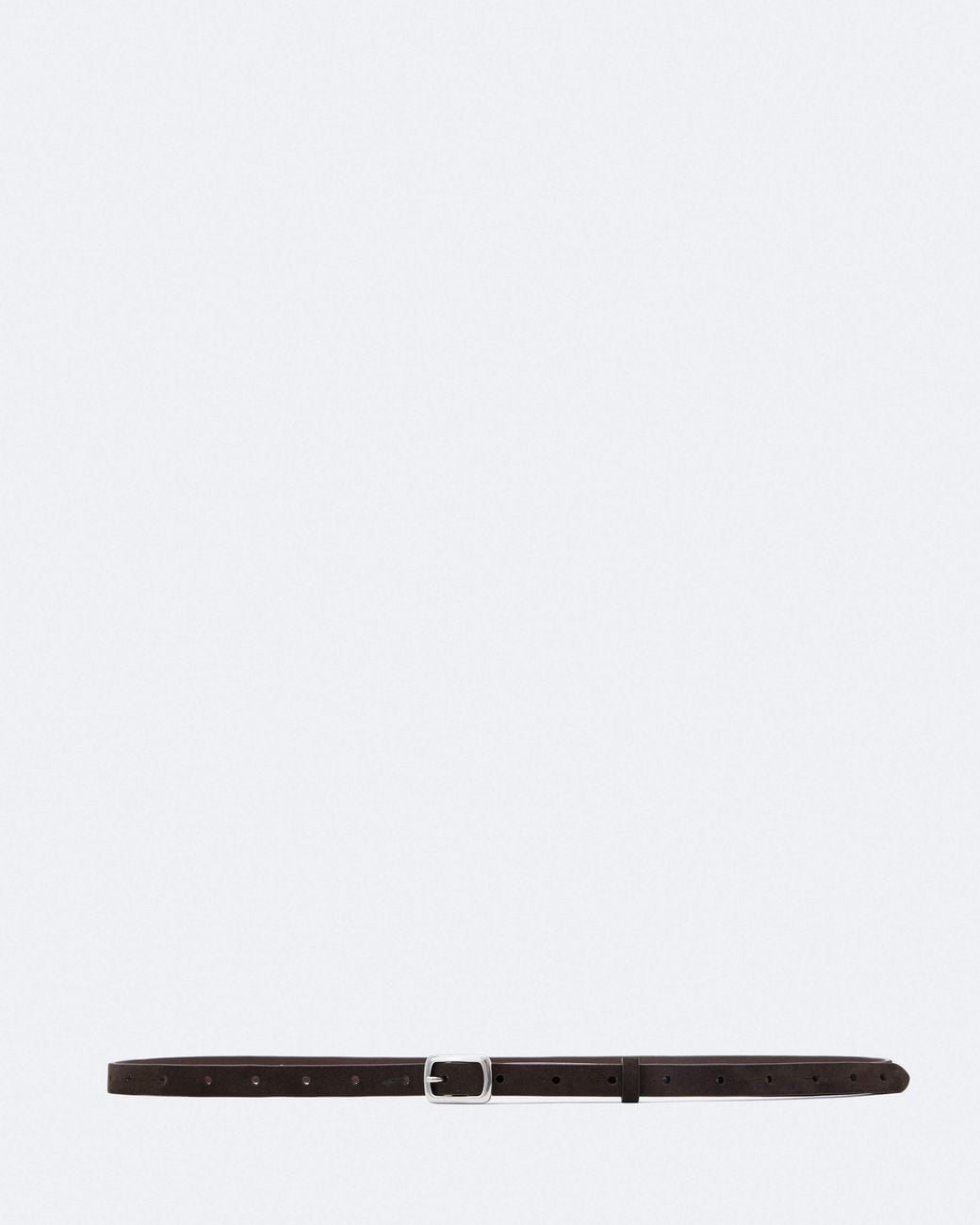 AllSaints White Halle Suede Belt