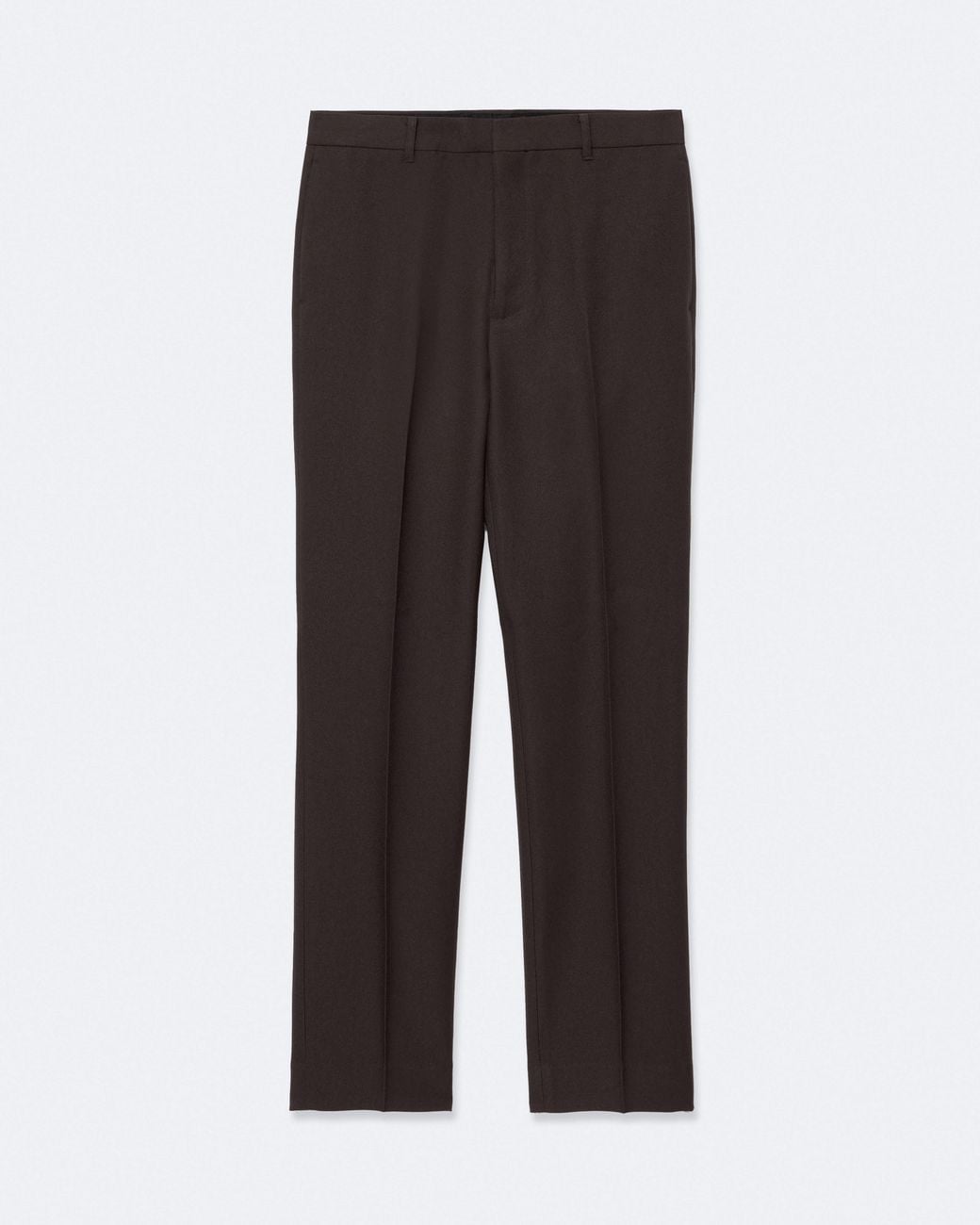 AllSaints Brown Blunt Slim-Fit Tailored Pants for men