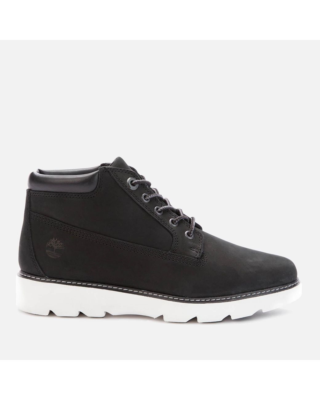 Timberland Leather Keeley Field Nellie Nubuck Boots in Black | Lyst