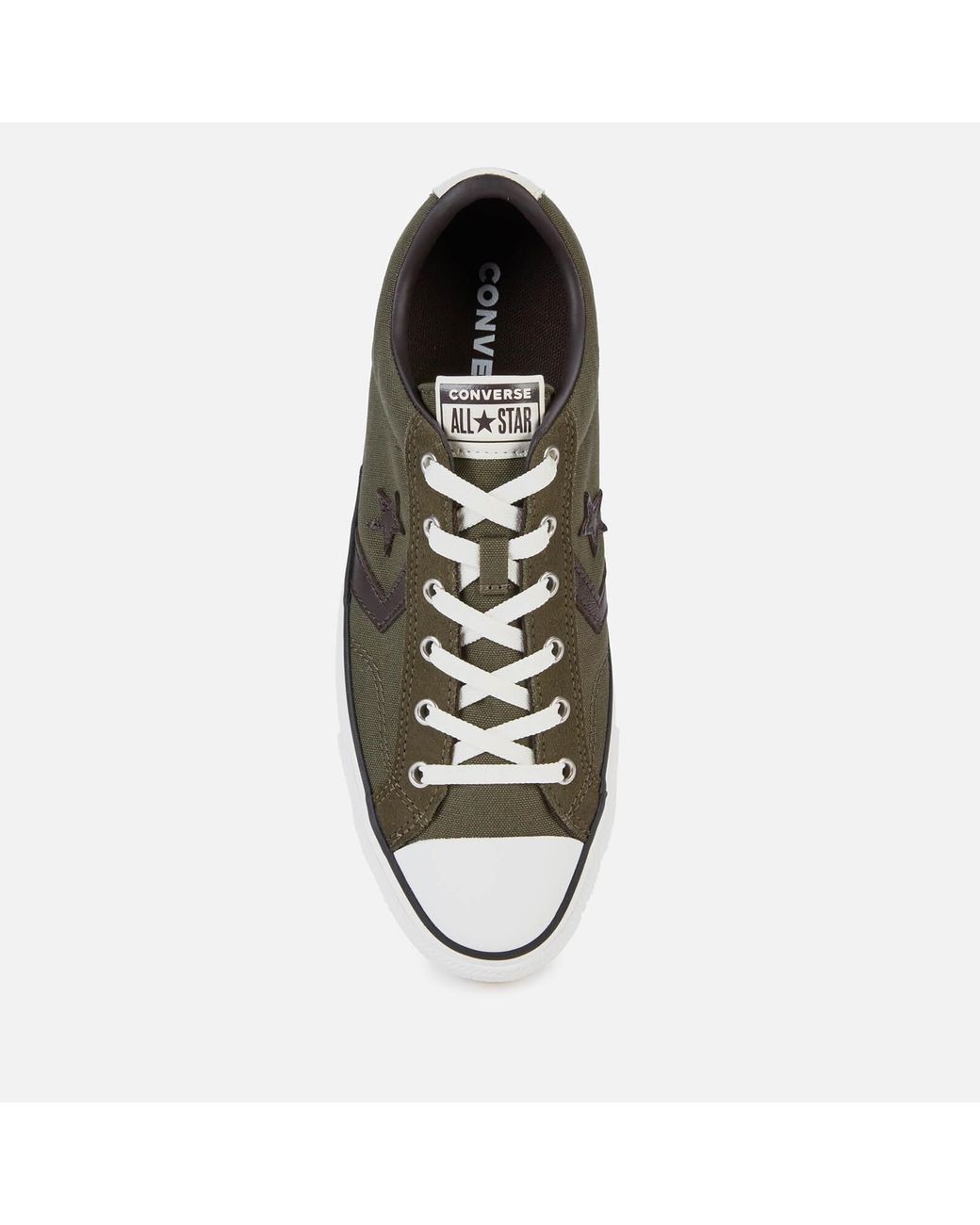Converse Star Player Tech Climber Canvas/suede Ox Trainers in Green for Men  - Lyst