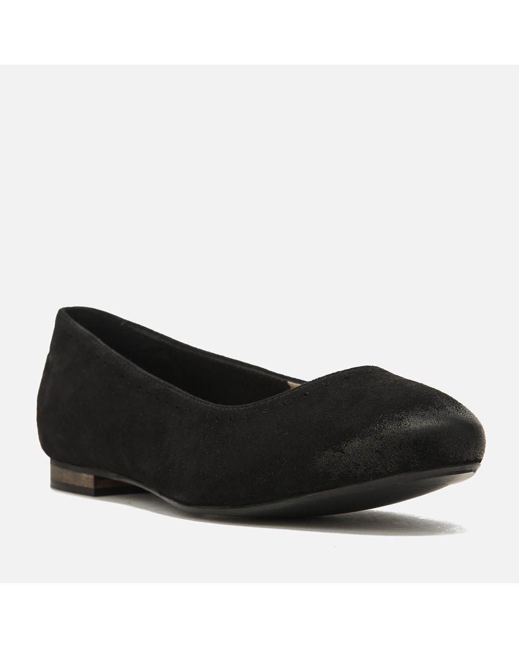 Superdry Leather Super Ballet Shoes in 