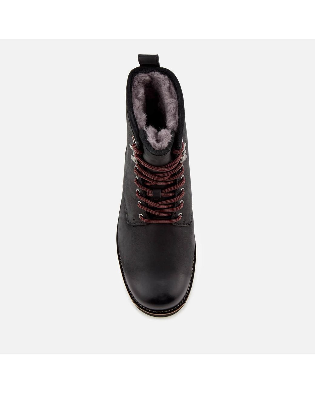 UGG Men's Hannen Tl Waterproof Leather Lace Up Boots in Black for Men |  Lyst UK