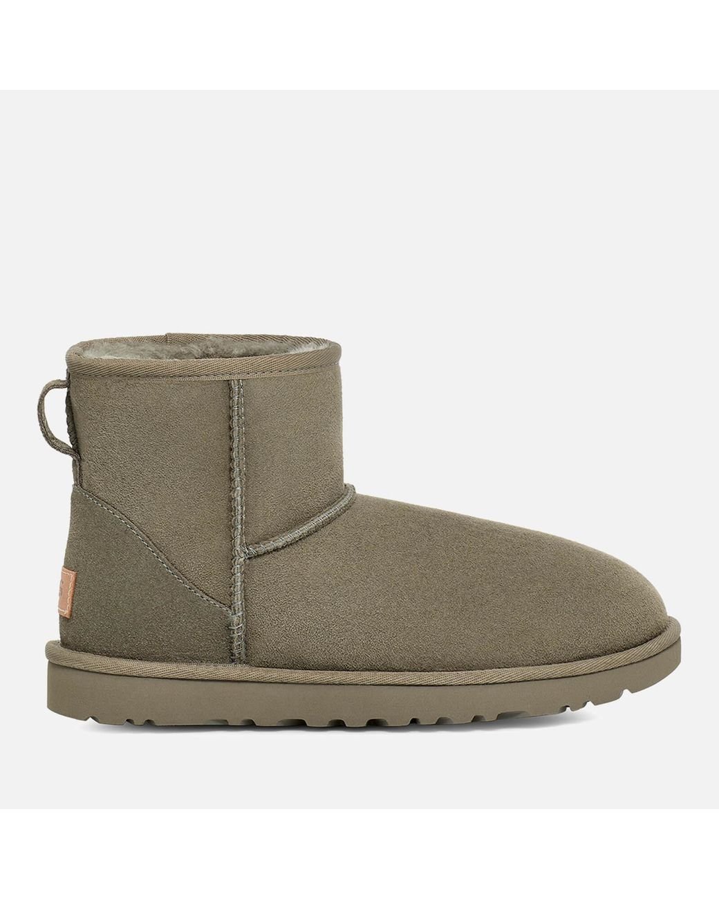 Green sheepskin store boots