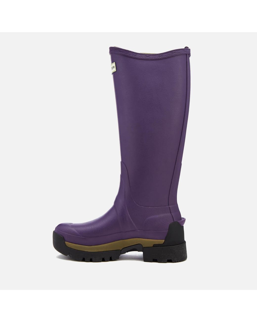 Dark purple hunter boots online