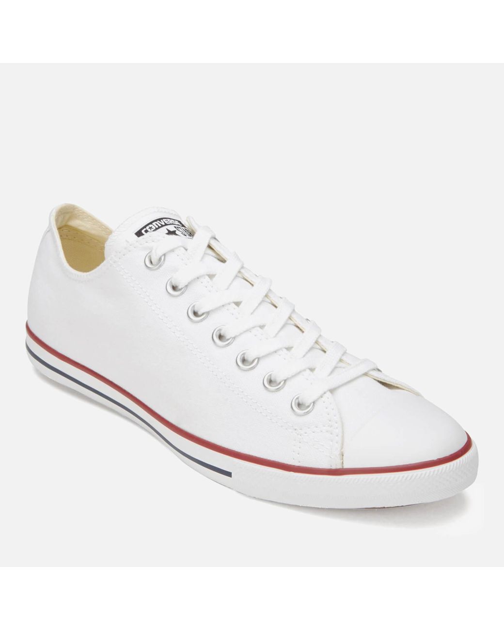 Converse Men's Chuck Taylor Alll Star Lean Ox Trainers in White for Men |  Lyst UK