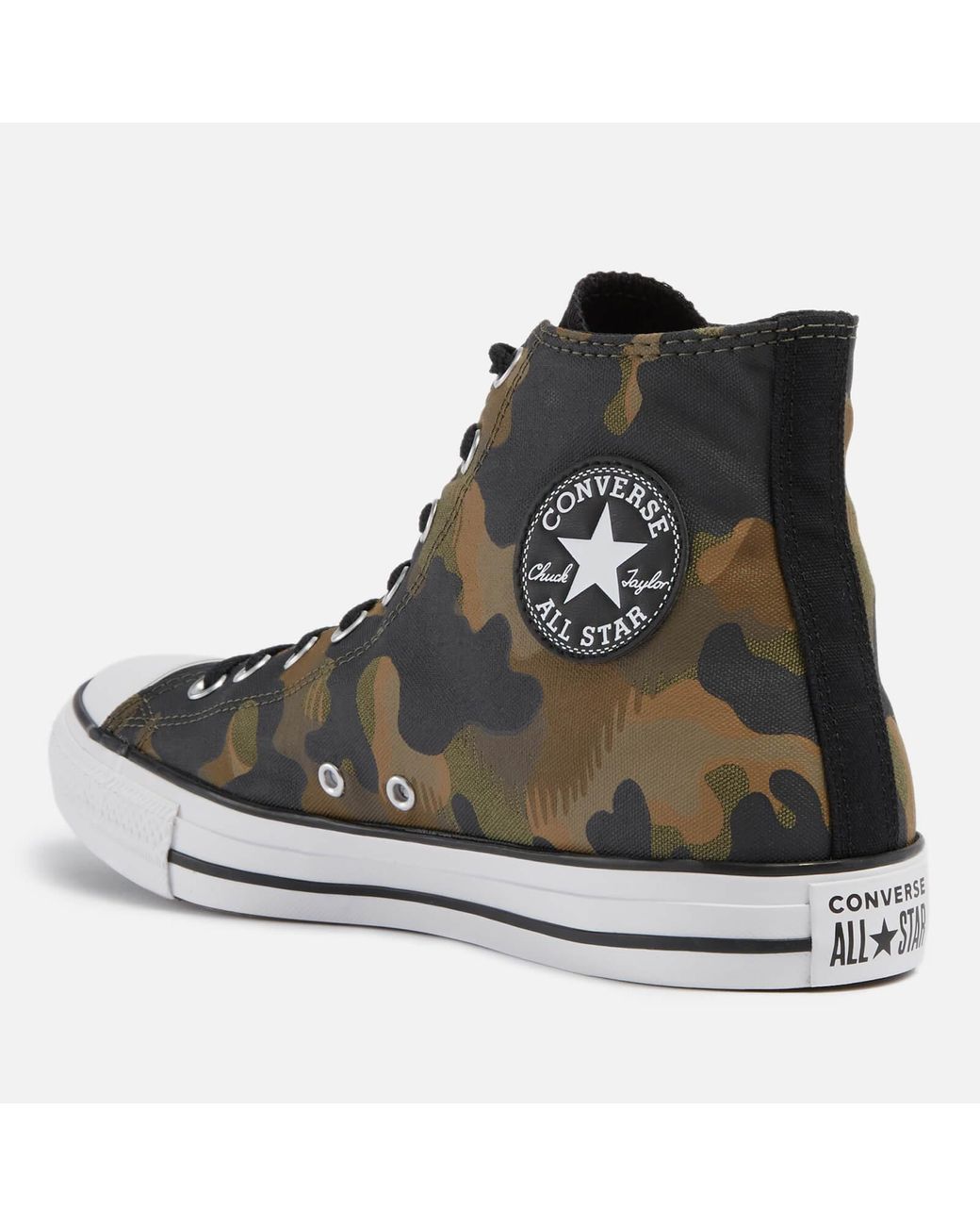 Camo chuck taylors high cheap top
