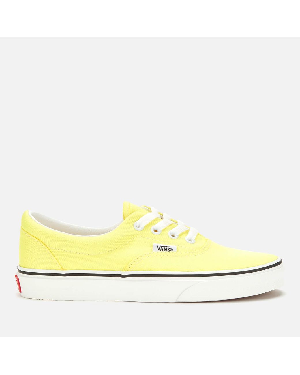 neon yellow vans shoes