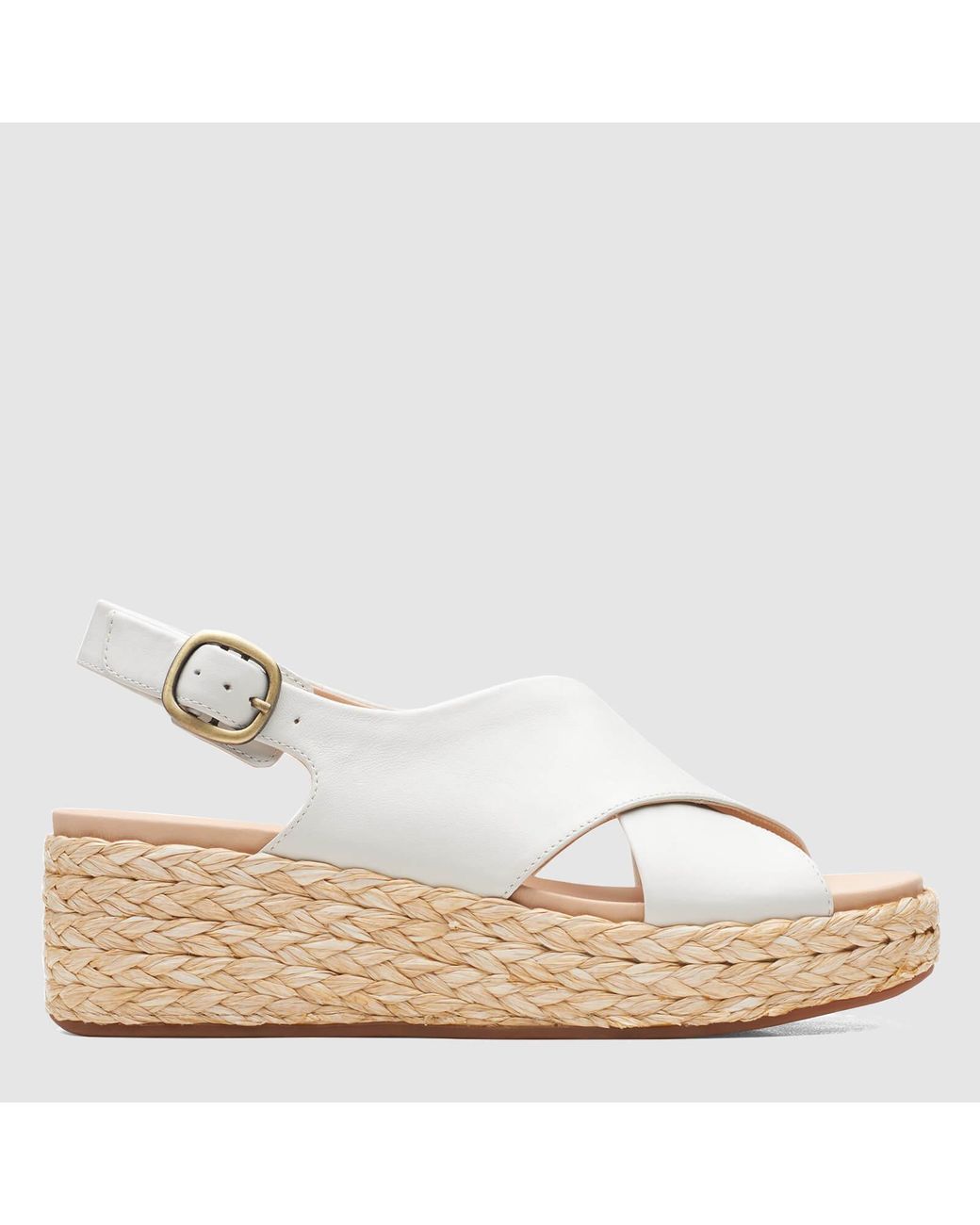 kimmei cross white leather