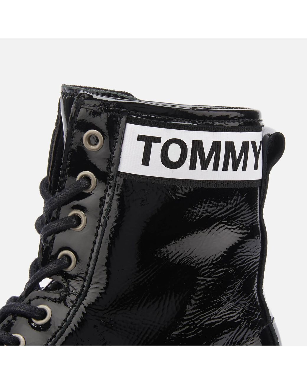 tommy signature flatform boot