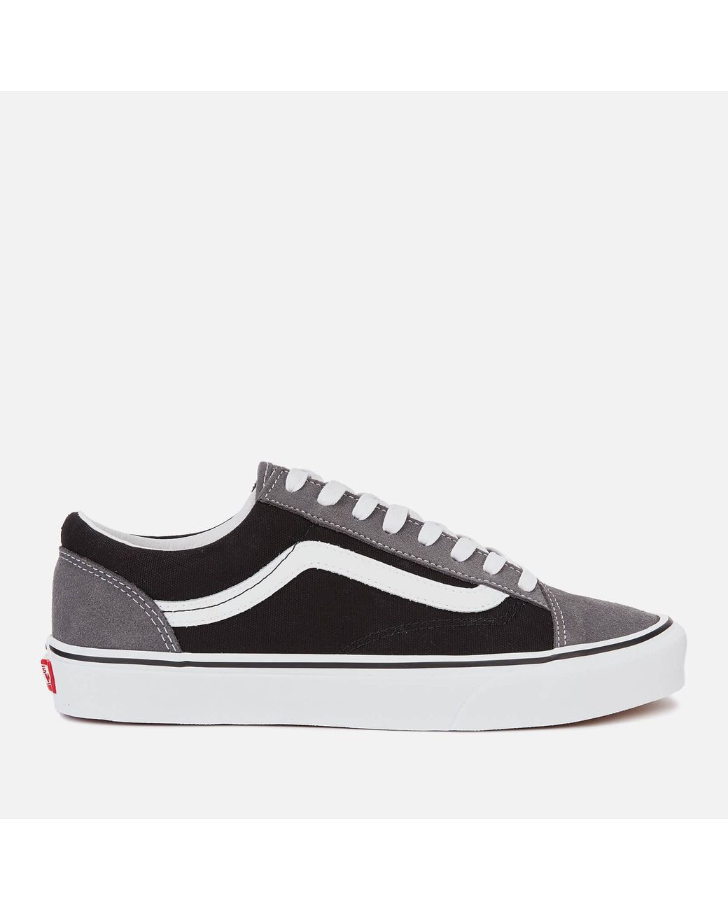 Vans Style 36 Vintage Suede Trainers in Black/Grey (Gray) for Men | Lyst