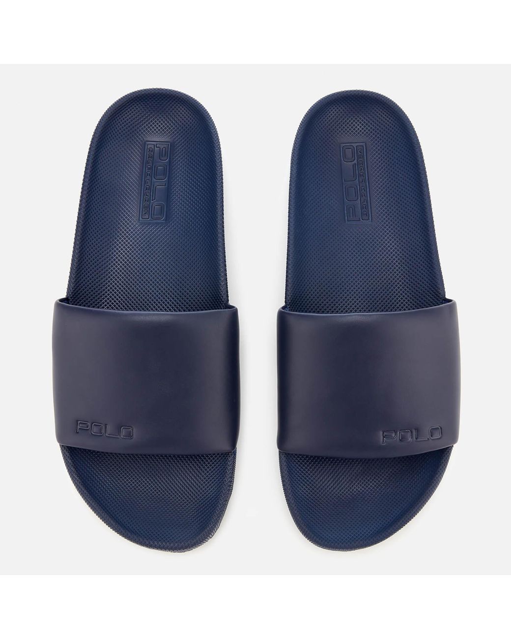 Polo Ralph Lauren Cayson Pool Slide Sandal in Blue for Men | Lyst Canada