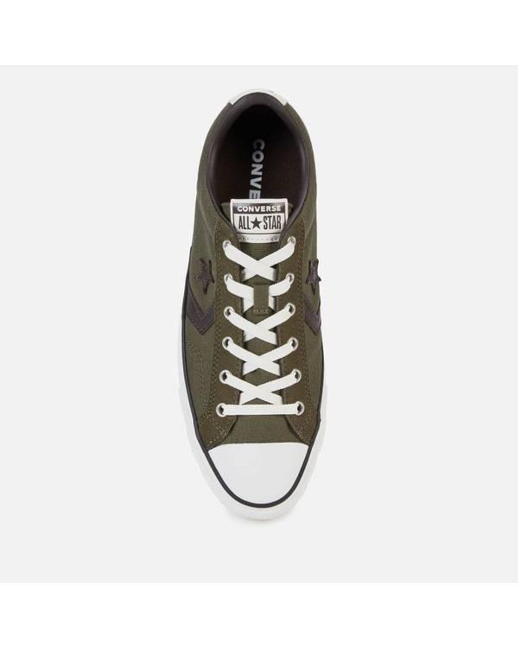 Converse Star Player Tech Climber Canvas/suede Ox Trainers in Green for Men  | Lyst Canada