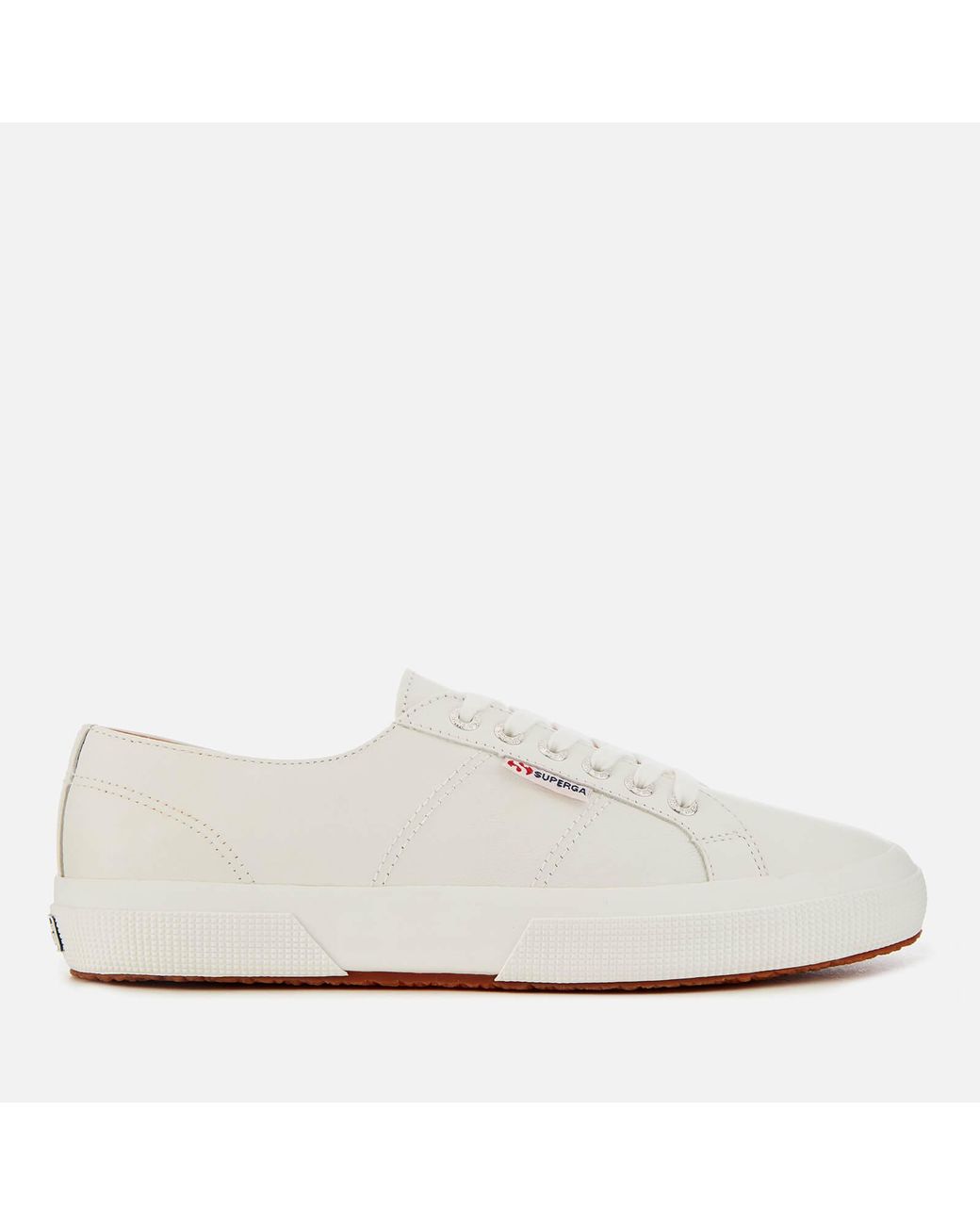 superga leather trainers