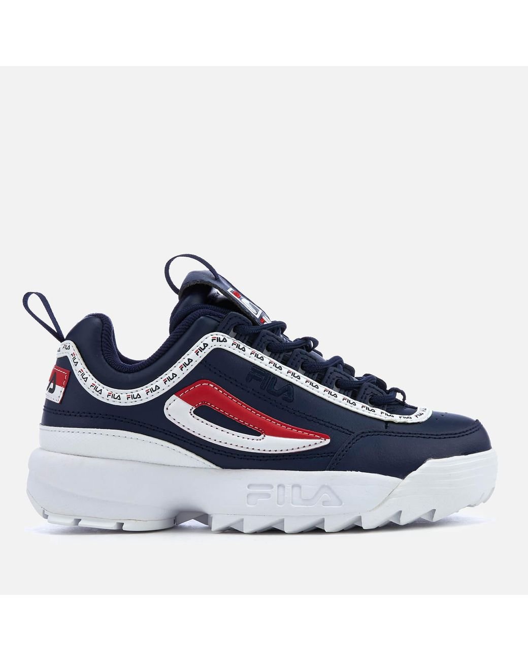 Fila Disruptor 2 Premium Repeat Trainers in Blue | Lyst