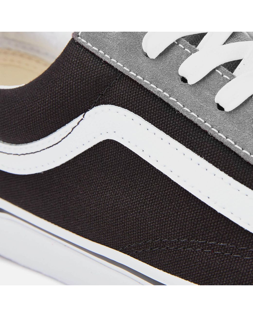 Vans Style 36 Vintage Suede Trainers in Gray for Men | Lyst