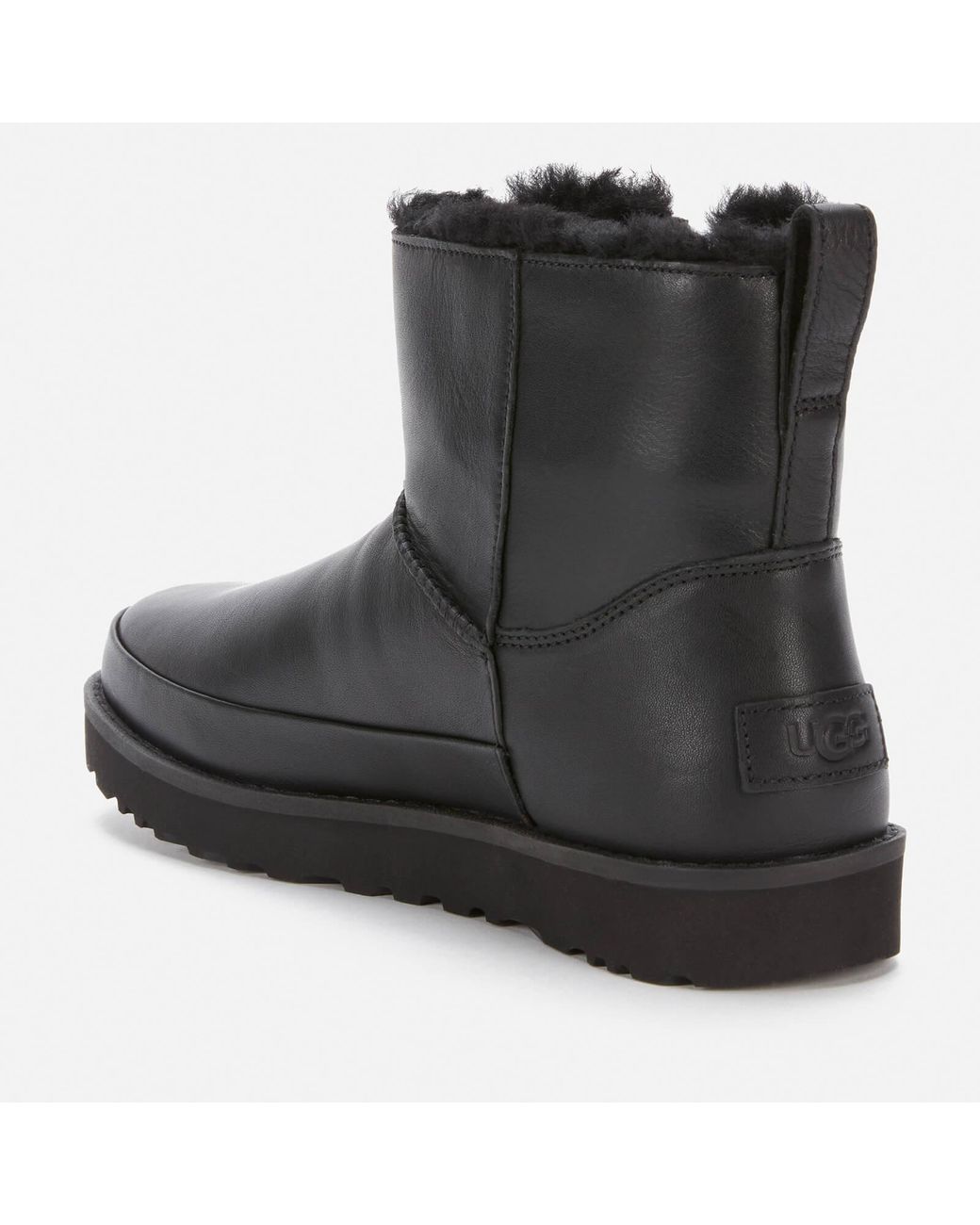UGG Classic Zip Mini Waterproof Leather 