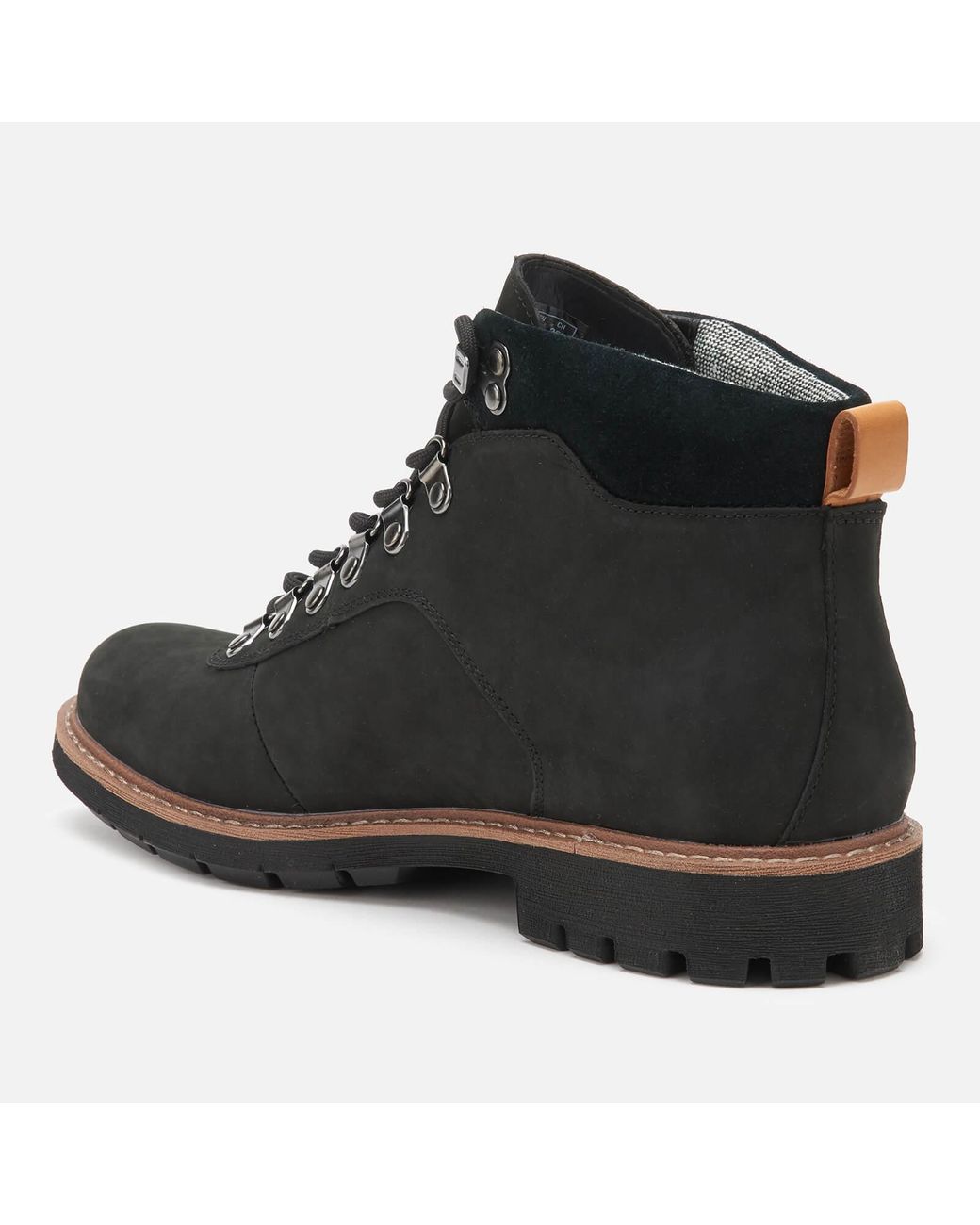 Clarks Lace Batcombe Alp Gore-tex Nubuck Hiking Style Boots in Black for  Men | Lyst Canada
