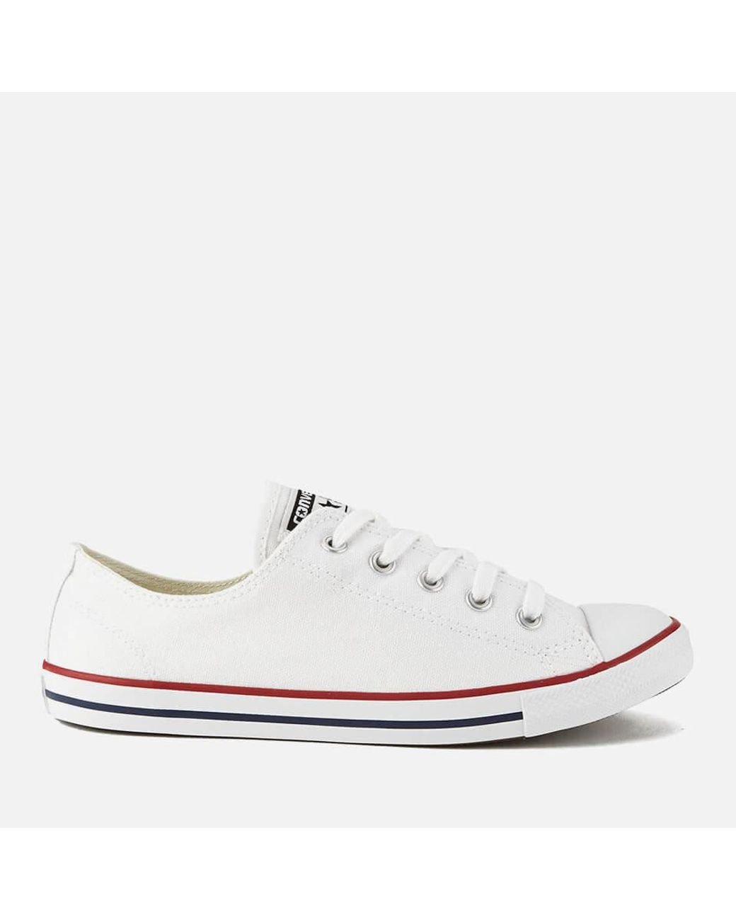 converse all star dainty ox trainers