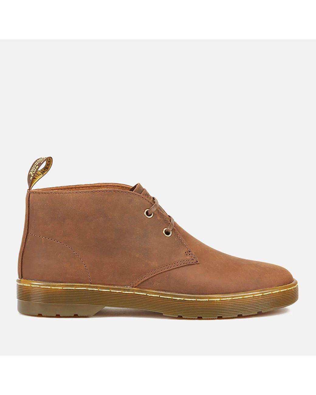 Dr. Martens Cabrillo Crazyhorse Leather Desert Boots in Brown for Men | Lyst