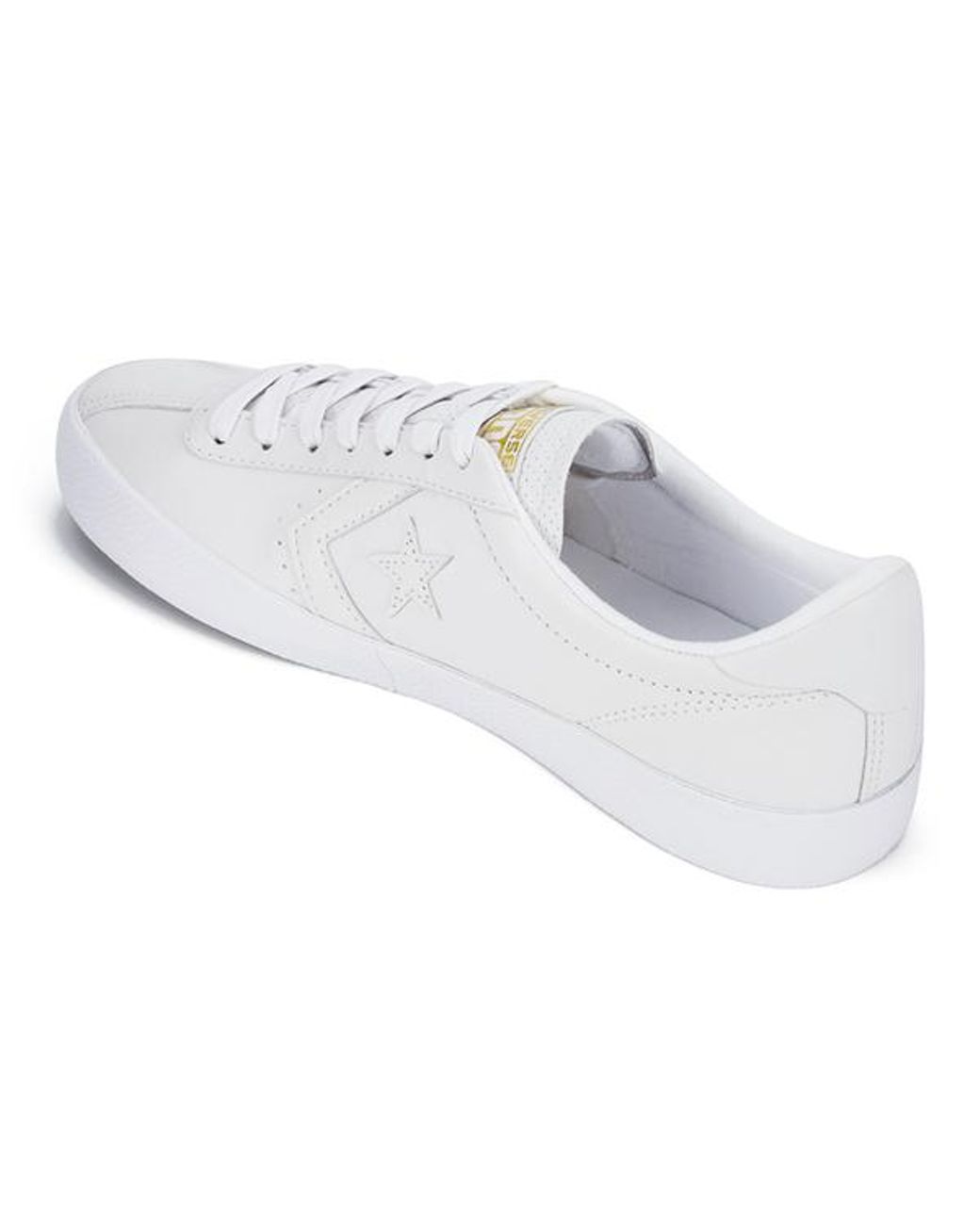 Converse Cons Breakpoint Premium Leather Trainers in White for Men | Lyst