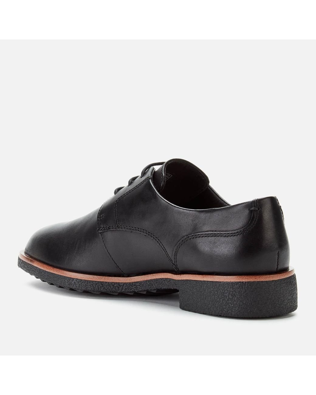 Clarks Griffin Lane Leather Derby Shoes in Black Leather (Black) - Save 49%  | Lyst