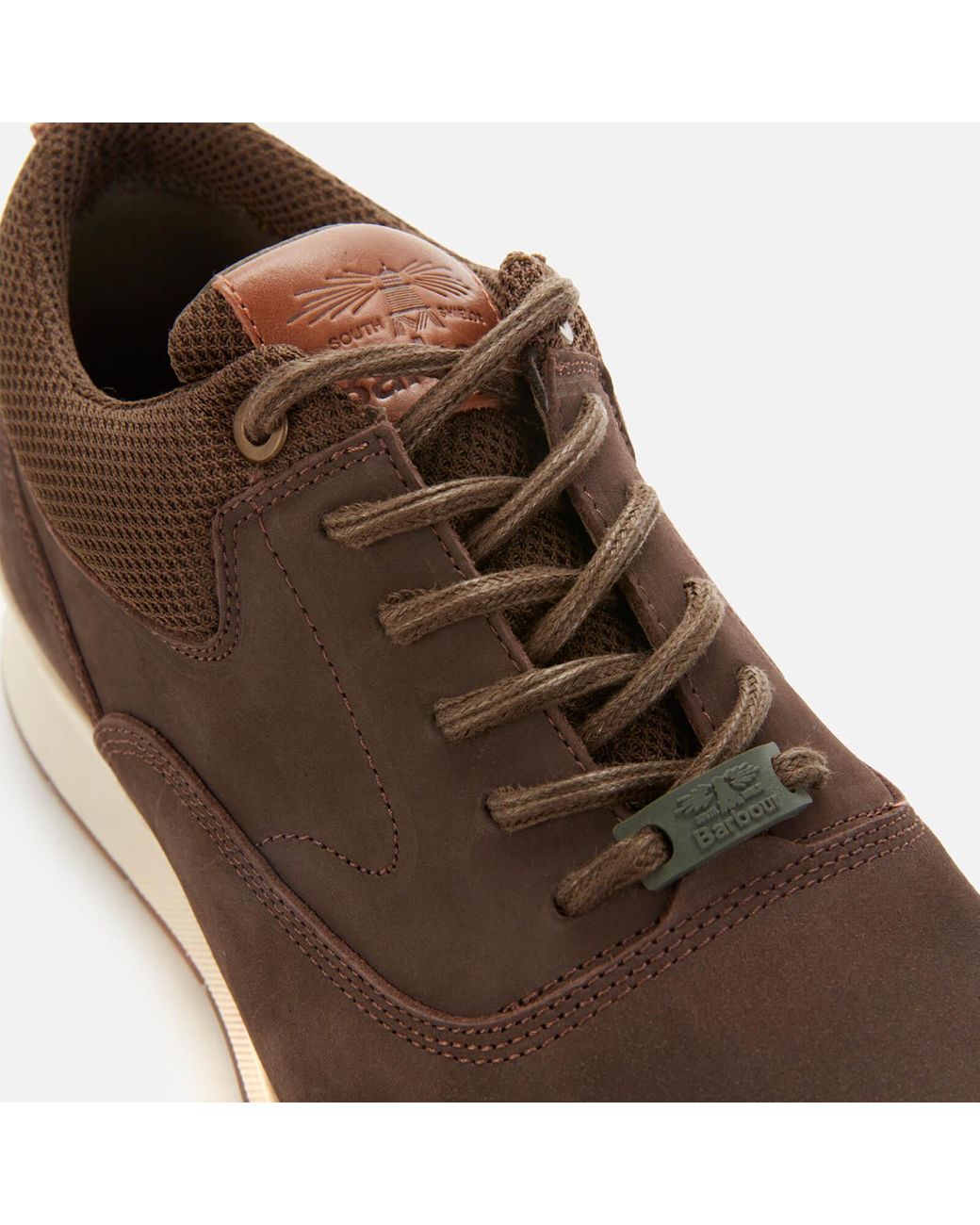 Barbour Lace Langley Oxford Trainers in 