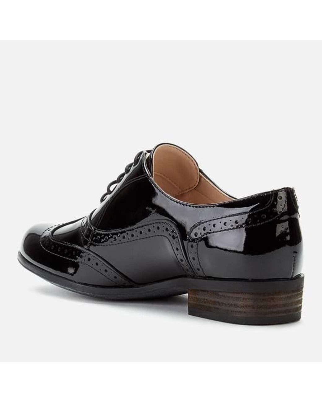 clarks black brogue boots