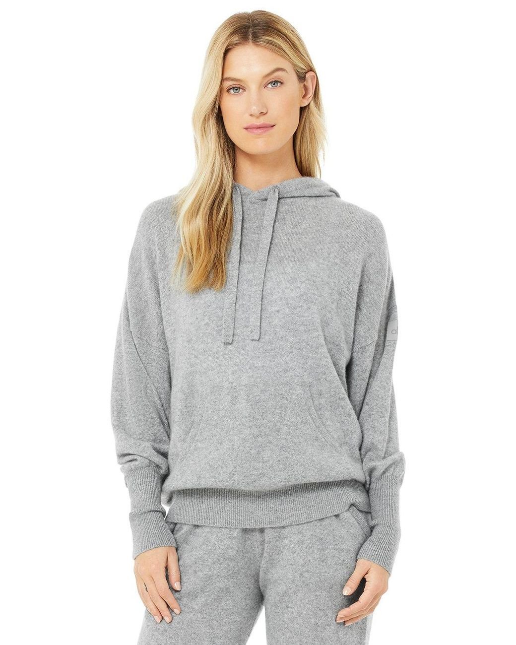 Alo Yoga Alo Yoga Cashmere Jet Set Hoodie in Gray - Lyst
